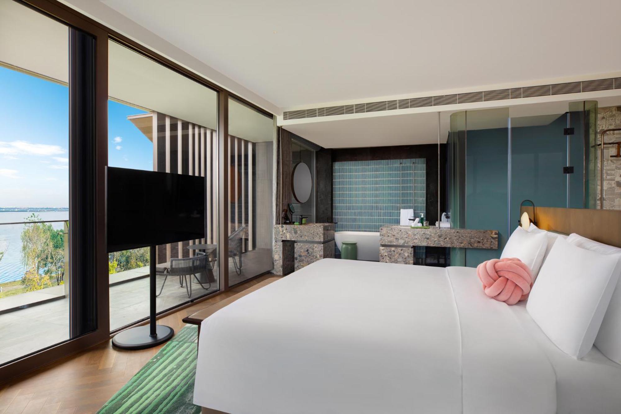 Hotel Indigo Suzhou Yangcheng Lake By Ihg Eksteriør bilde