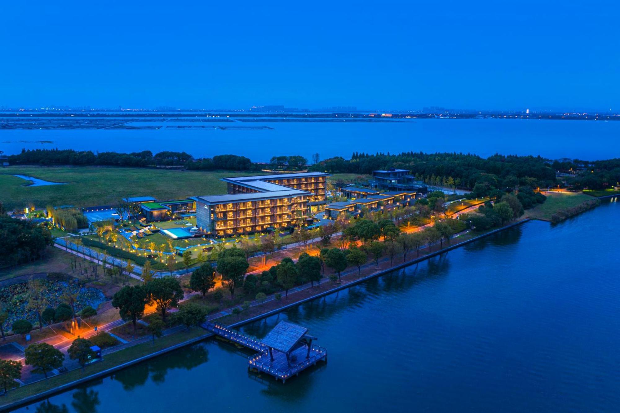 Hotel Indigo Suzhou Yangcheng Lake By Ihg Eksteriør bilde